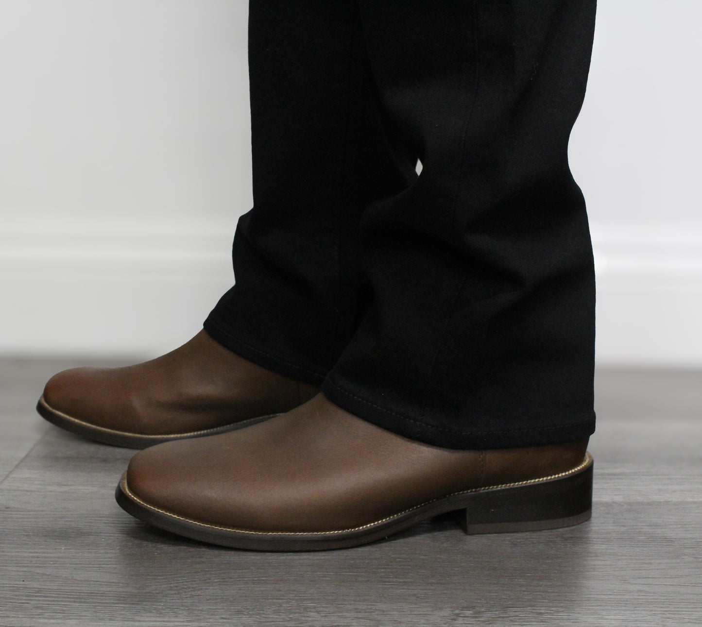 "El Jefe" High Top Light Brown Boots