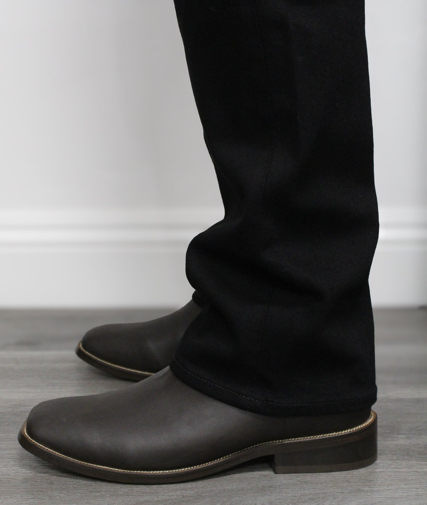 "El Alacran" High Top Dark Brown Boots