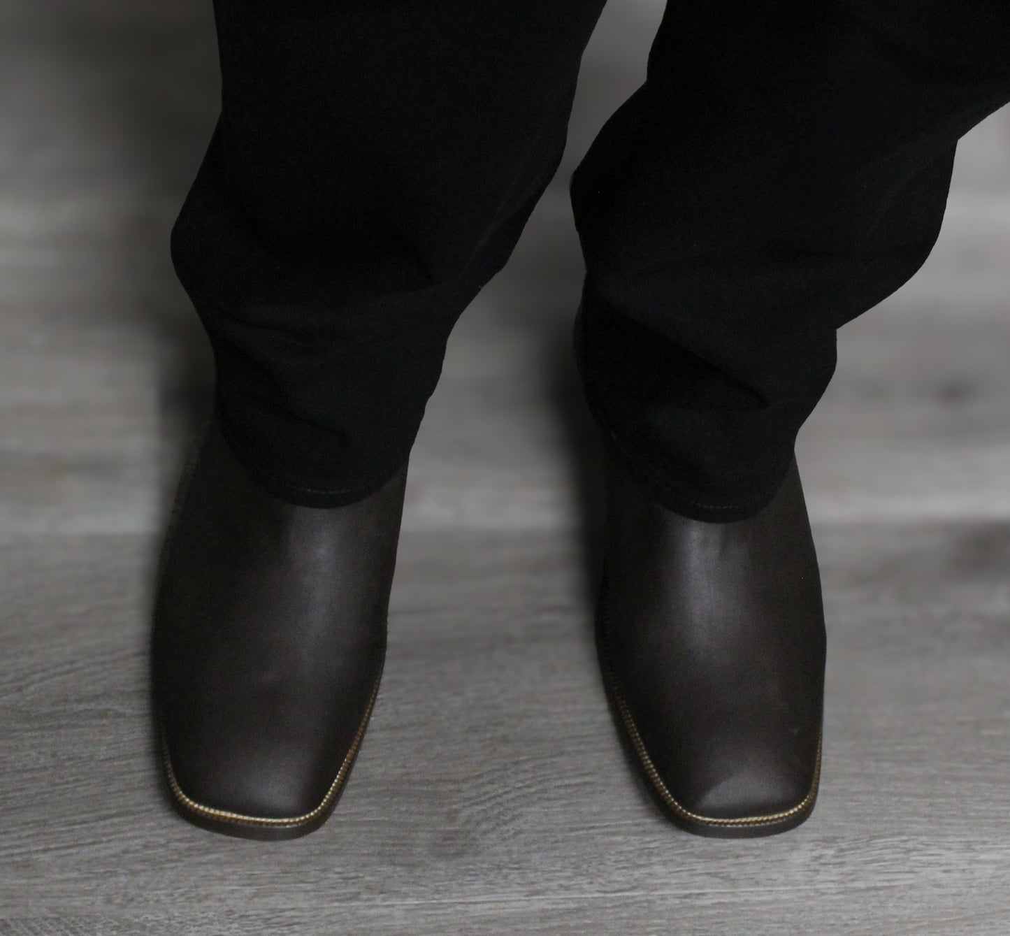 "El Alacran" High Top Dark Brown Boots