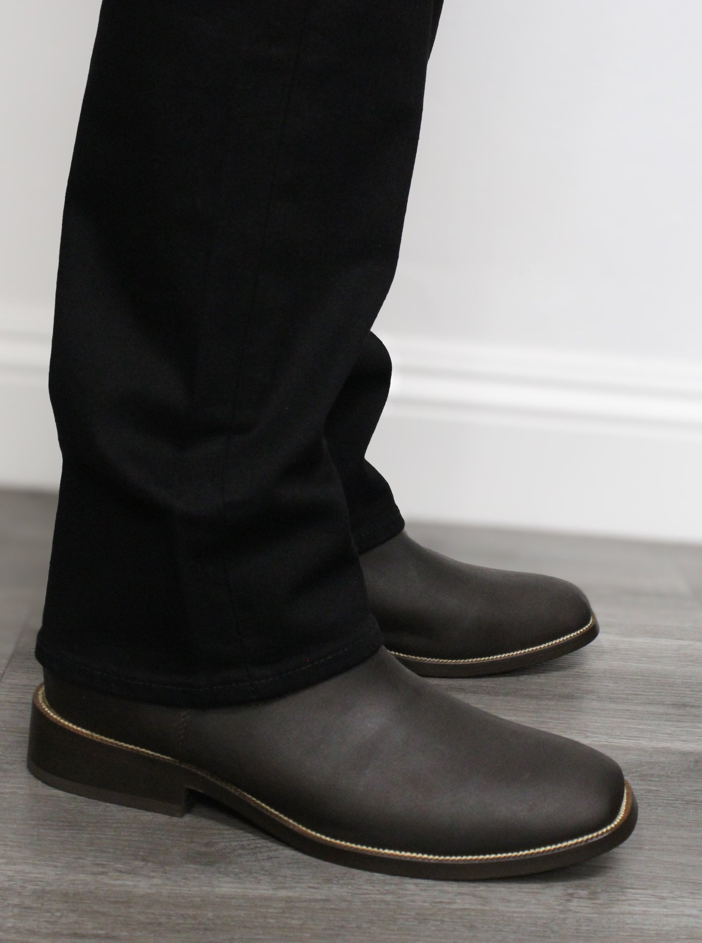 "El Alacran" High Top Dark Brown Boots
