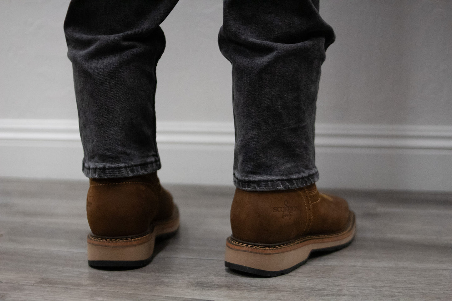 "El Vaquero V2" Dark Brown Steel Toe