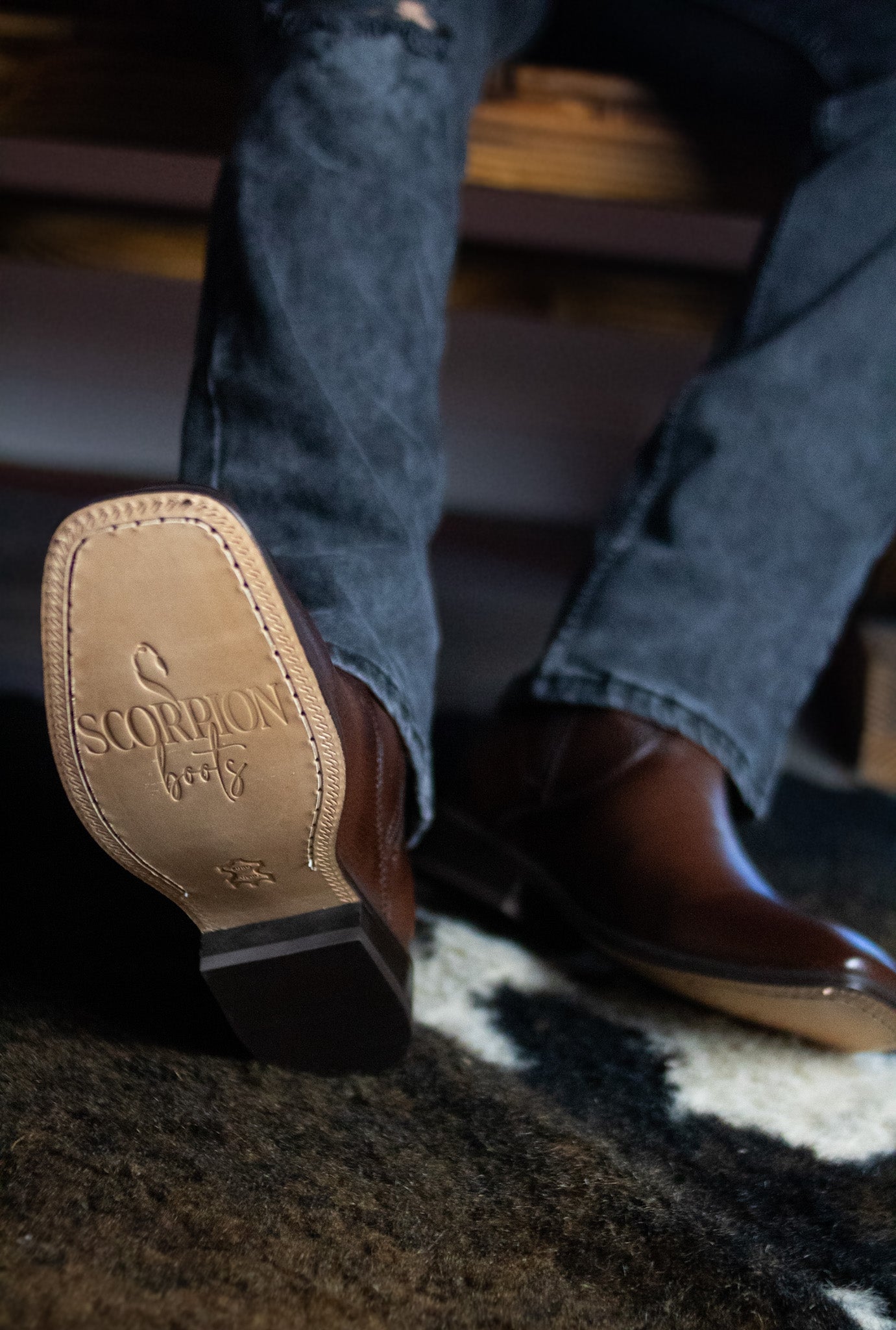 "El Patrón" Classic Brown Boots