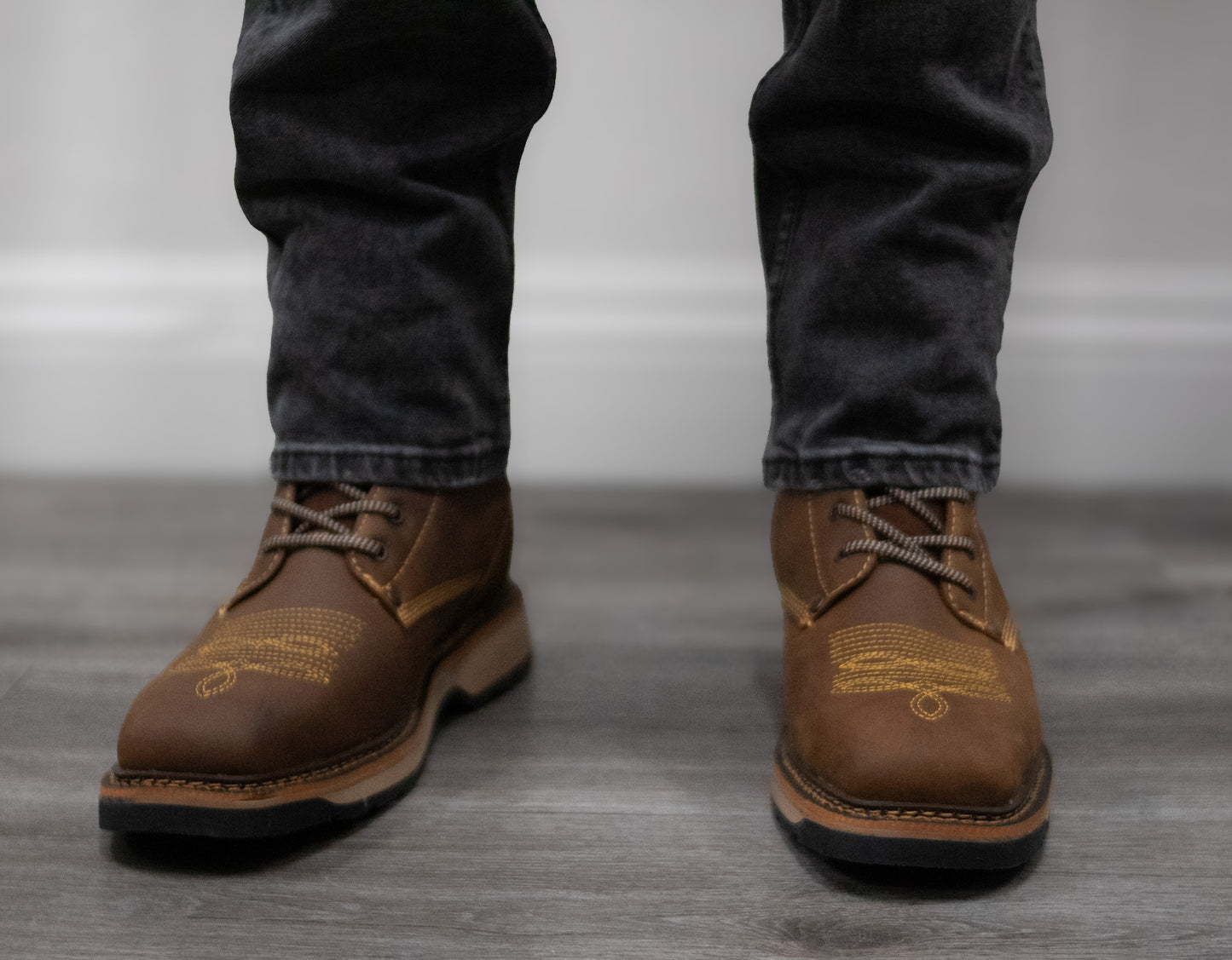 "El Comandante V2" Dark Brown Steel Toe