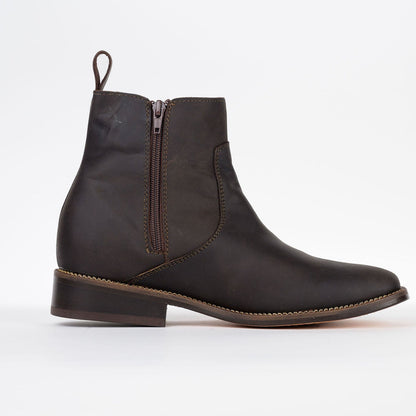 El Alacran Dark Brown Chelsea Boots