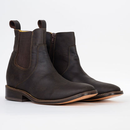 El Alacran Dark Brown Chelsea Boots