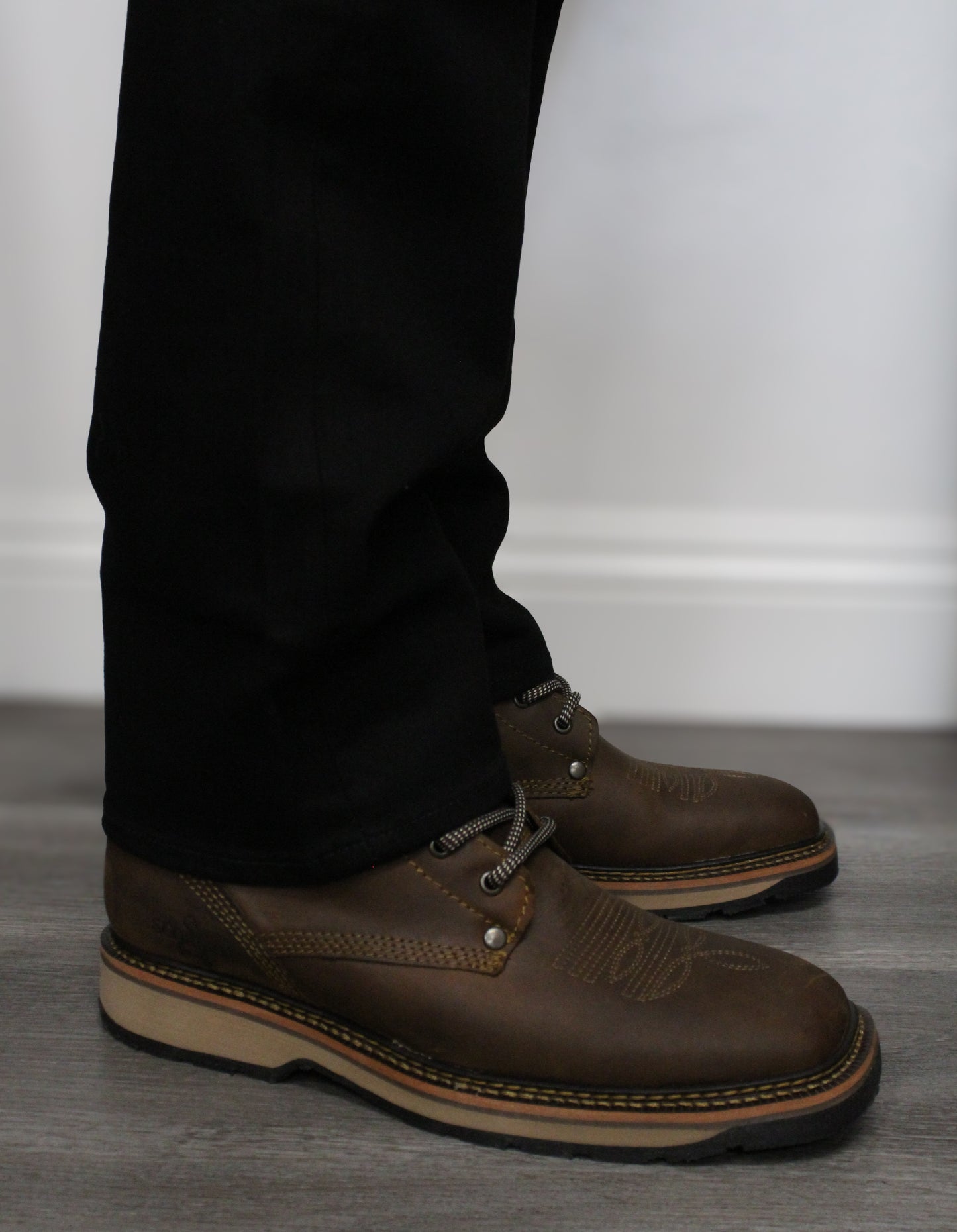 "El Comandante" Dark Brown Work Boots