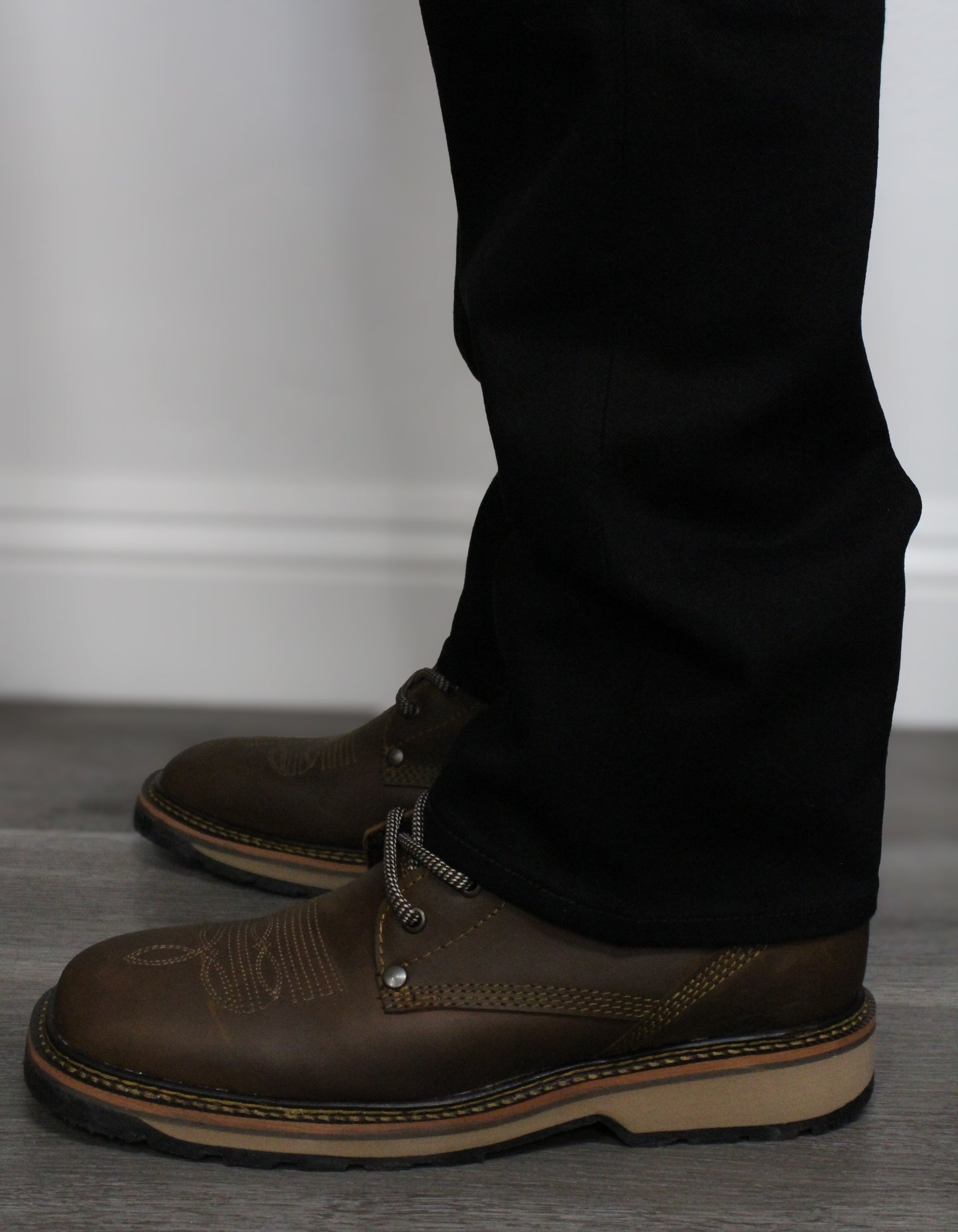 "El Comandante" Dark Brown Work Boots