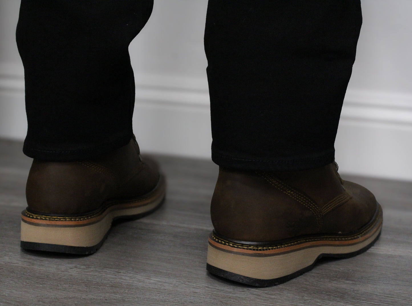 "El Comandante" Dark Brown Work Boots