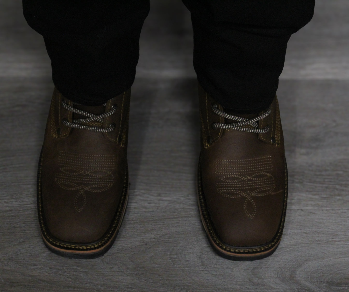 "El Comandante" Dark Brown Work Boots