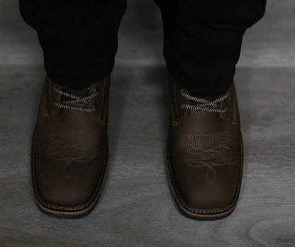 "El Comandante" Dark Brown Work Boots