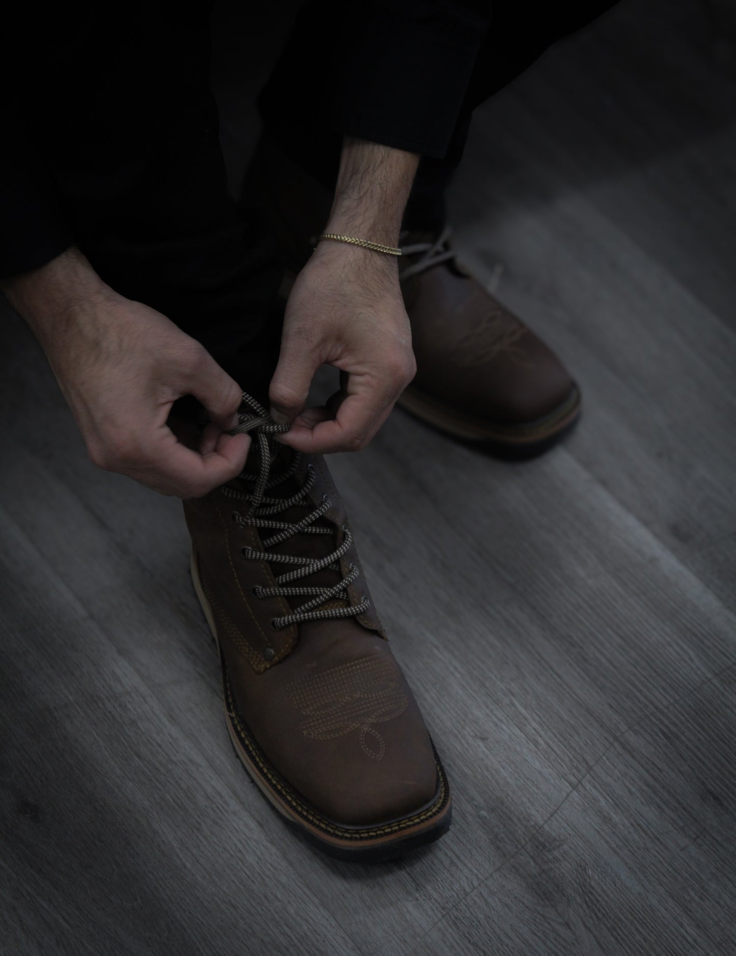 "El Comandante" Dark Brown Work Boots