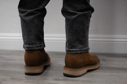 "El Vaquero V2" Dark Brown Steel Toe