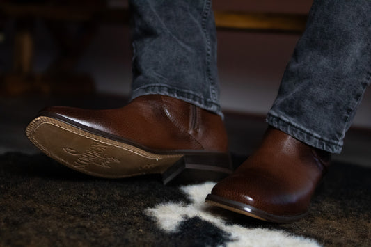 "El Patrón" Classic Brown Boots