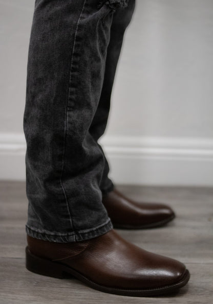 "El Patrón" Classic Brown Boots